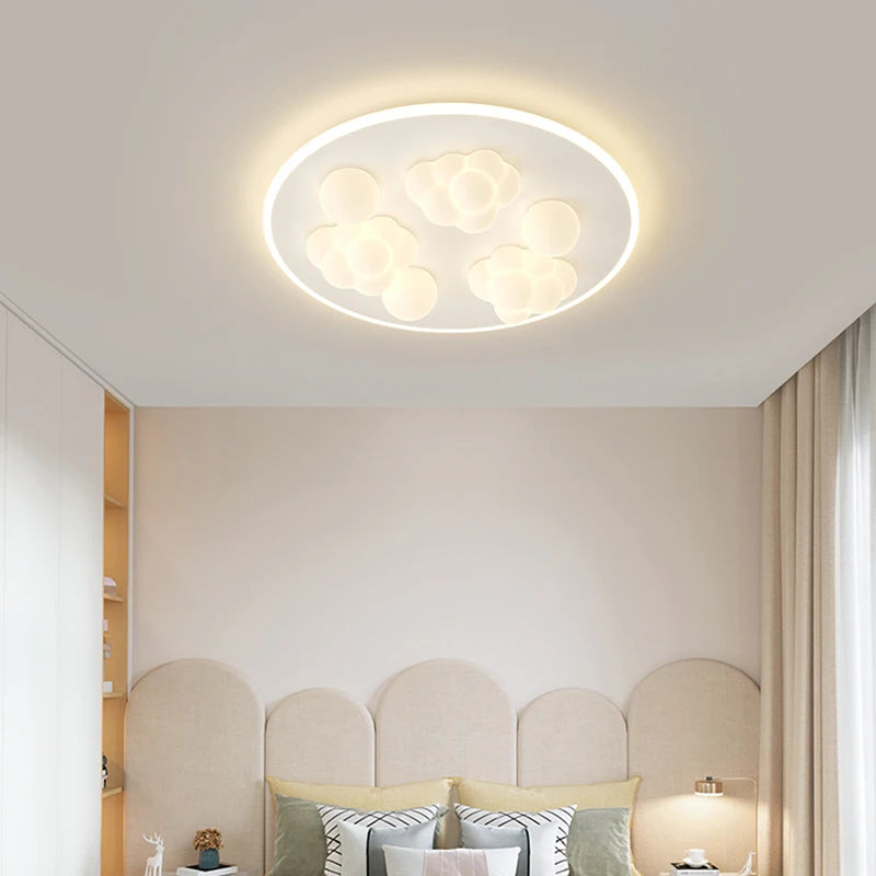 lustre plafonnier led pour décoration intérieure moderne - vue 5 sur 10