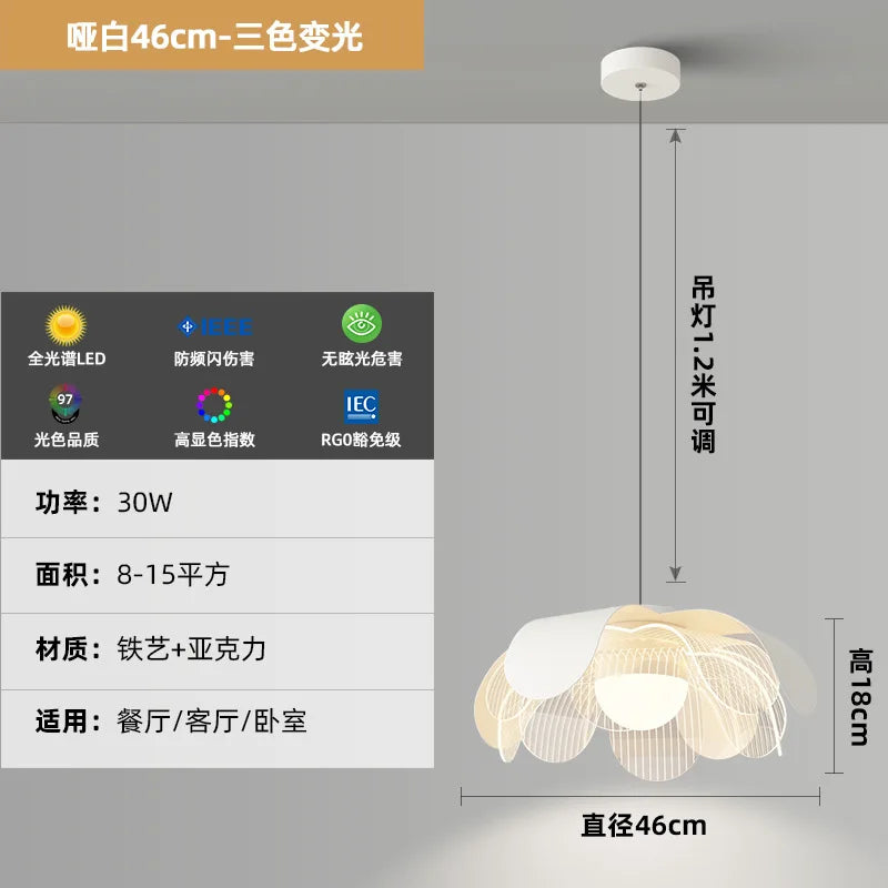 lampe à poser minimaliste à LED créative pour intérieur - vue 4 sur 5
