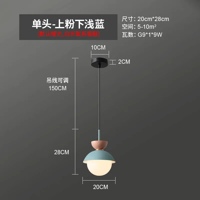 lampe de chevet moderne nordique créative pour décoration intérieure - vue 18 sur 26