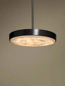 Lustre rétro en marbre noir