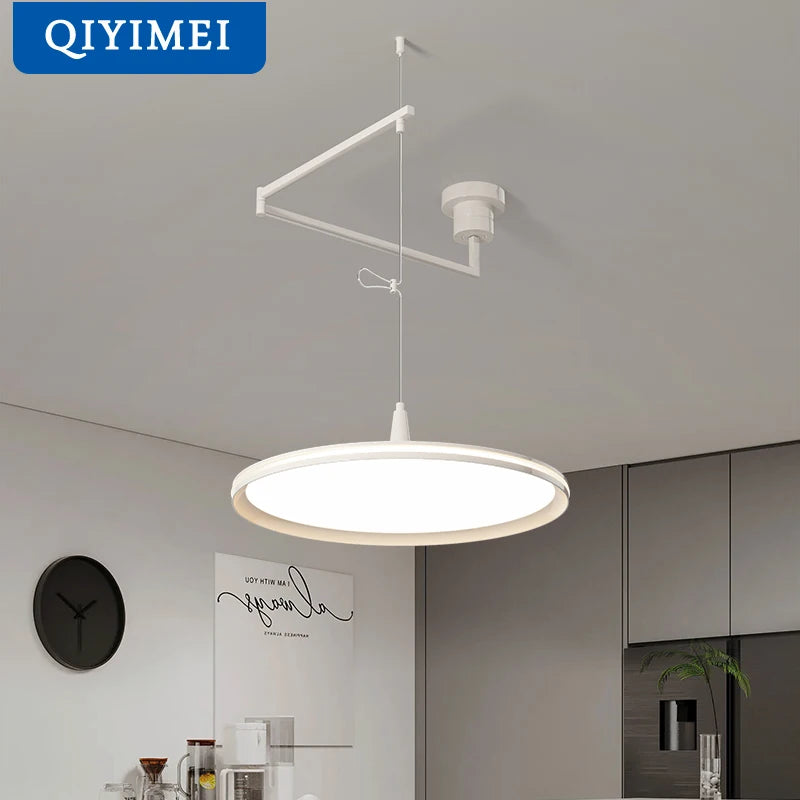 Suspension Moderne LED Salon Salle À Manger Cuisine Lumières Éclairage Intérieur Décor À La Maison Bras Réglable