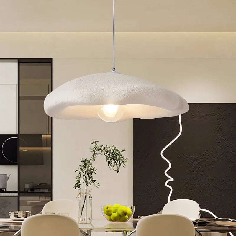 lustre led nordique wabi sabi créatif minimaliste