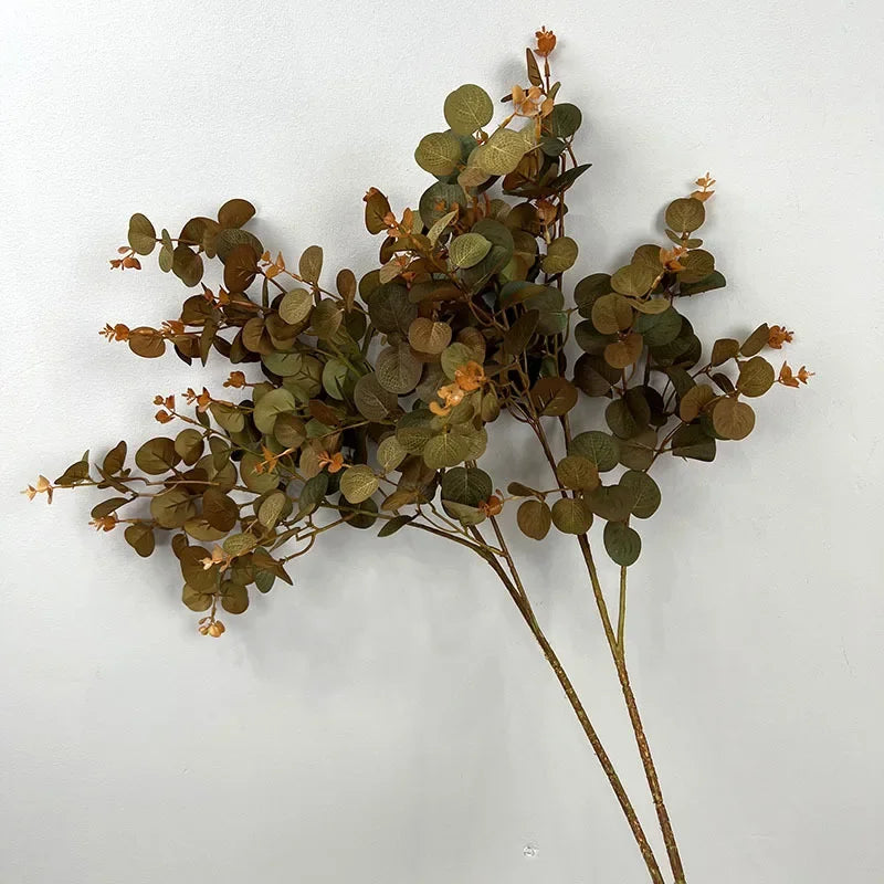 lot de 2 feuilles artificielles en soie pour décoration florale
