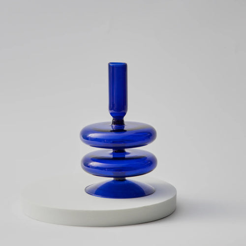 bougeoir décoratif en verre moderne pour événements et décoration intérieure - vue 5 sur 16