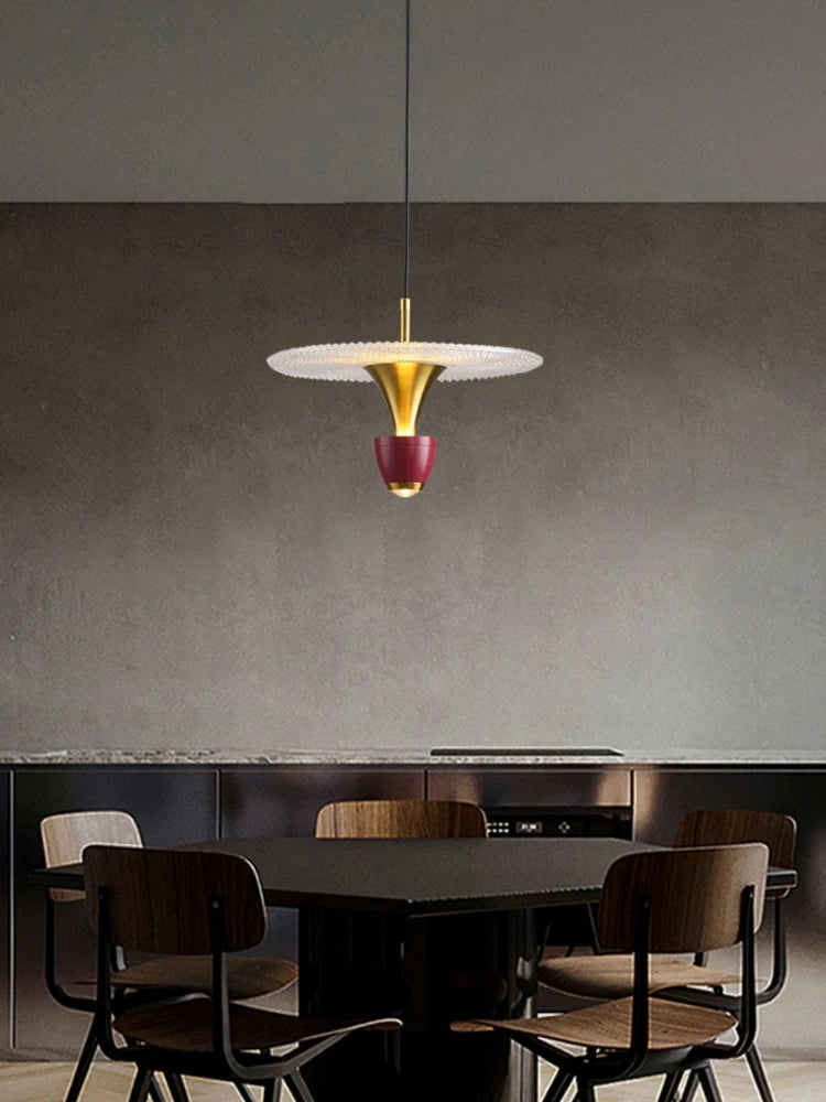 suspension en acrylique moderne pour décoration créative intérieur