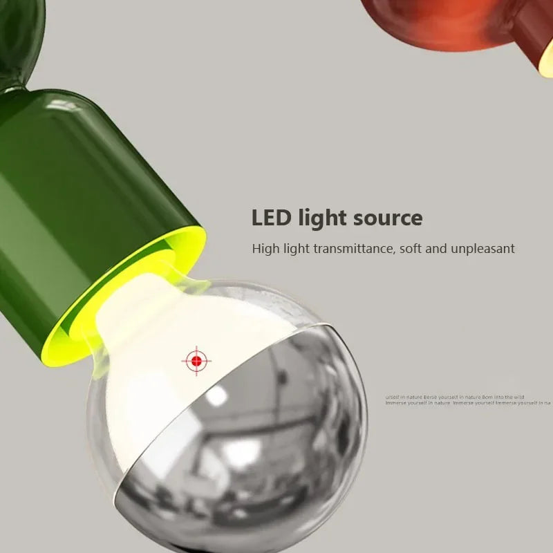 suspension moderne lumineuse pour décoration intérieure élégante - vue 6 sur 12