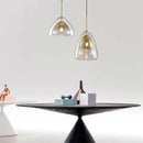 suspension en verre design nordique pour décoration intérieure moderne