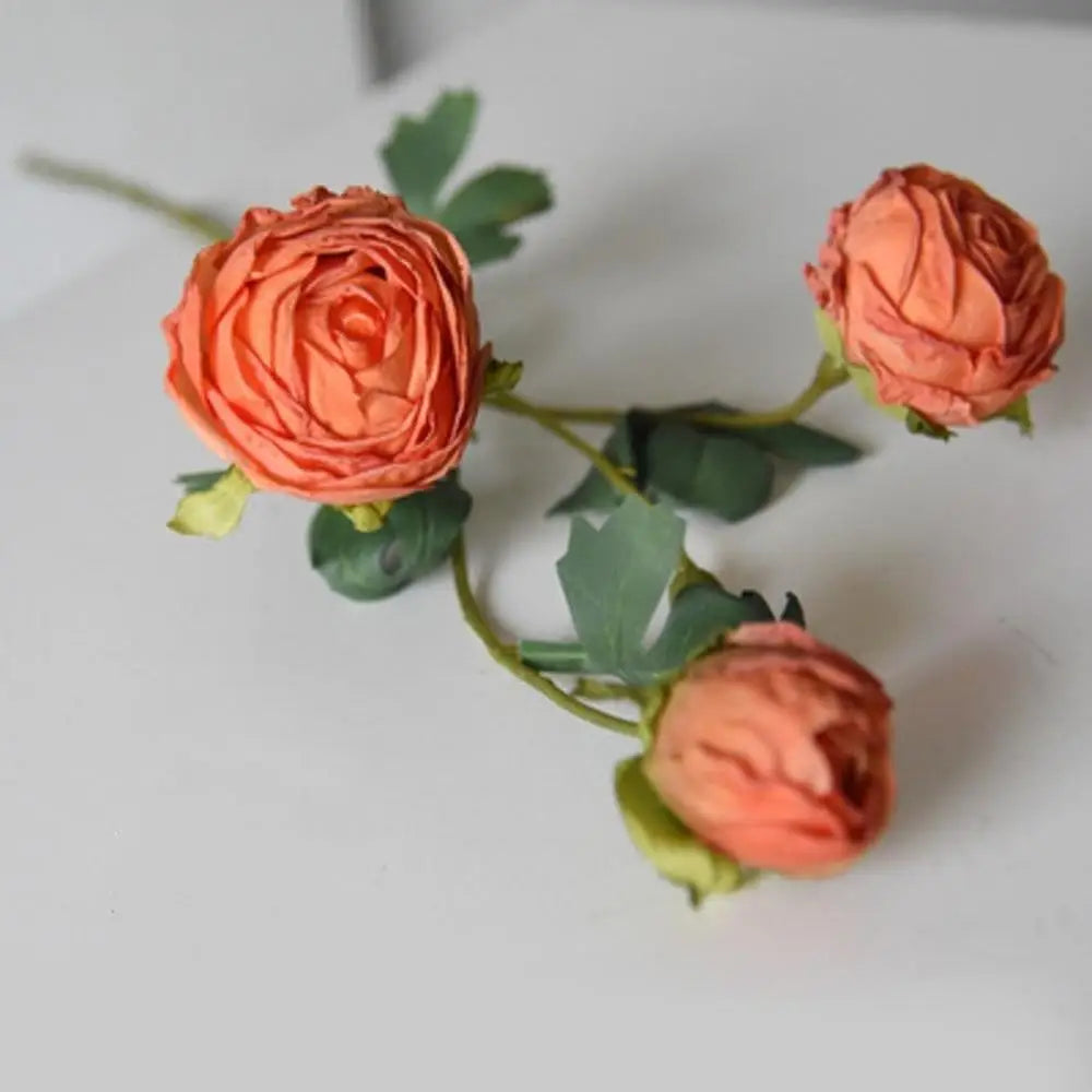 bouquet de pivoines artificielles en soie pour décoration de mariage - vue 8 sur 18