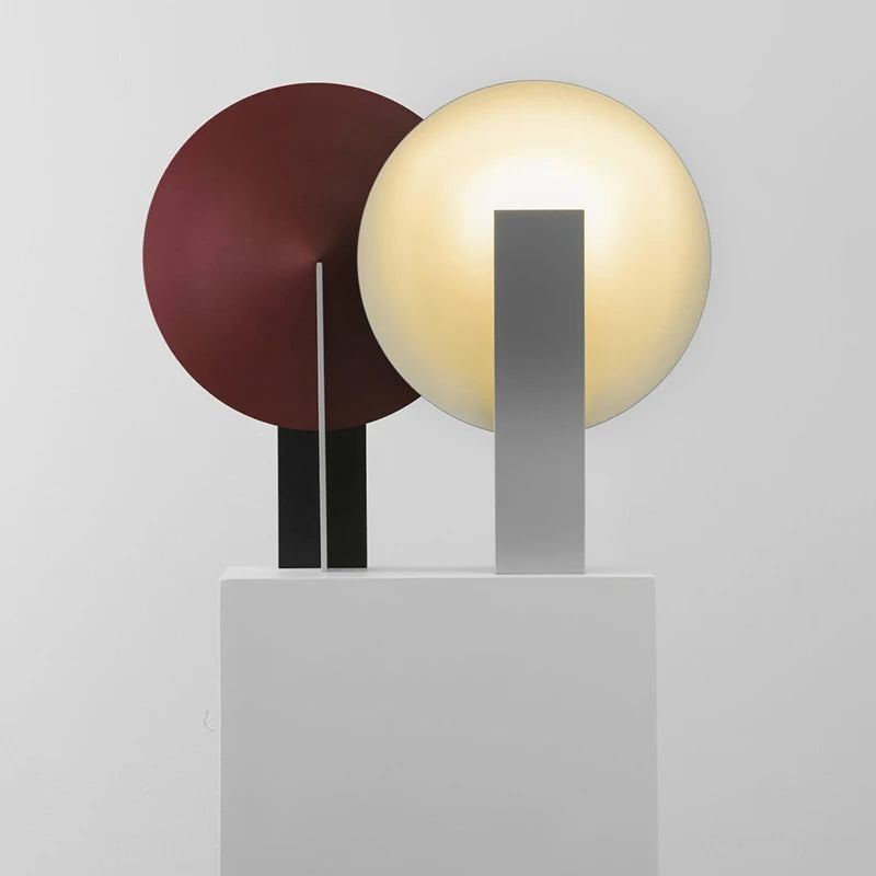 Orbe lampe de table design minimaliste lumière salon chambre chevet étude modèle chambre couleur bureau lumière