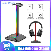 link dream support casque jeu rgb usb type-c pc bureau
