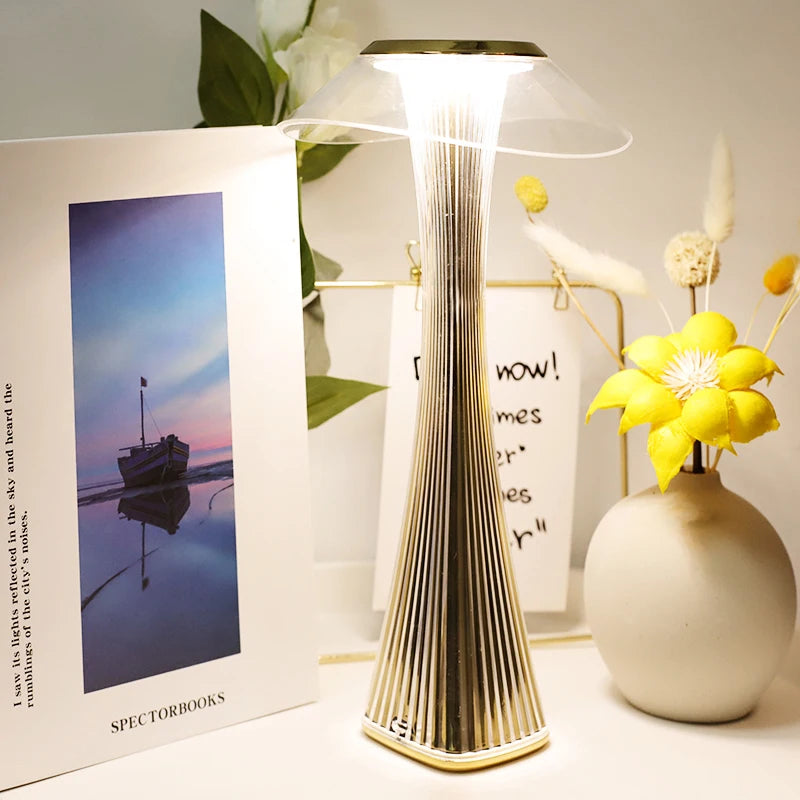 lampe champignon led déco intérieur bar restaurant chambre usb veilleuse - vue 9 sur 8