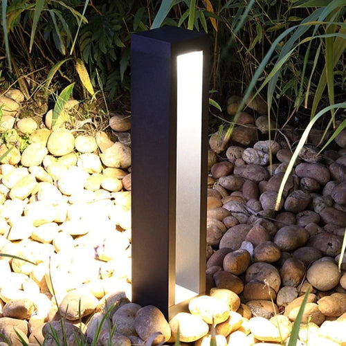 lampadaire led étanche pour éclairage extérieur de jardin - vue 2 sur 10