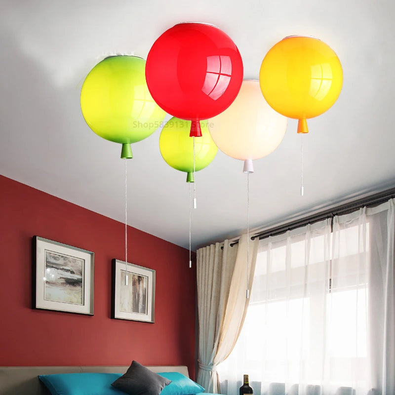 plafonnier enfant nordique acrylique luminaire moderne simple