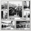 photographie vintage noir et blanc architecture urbaine new york paris