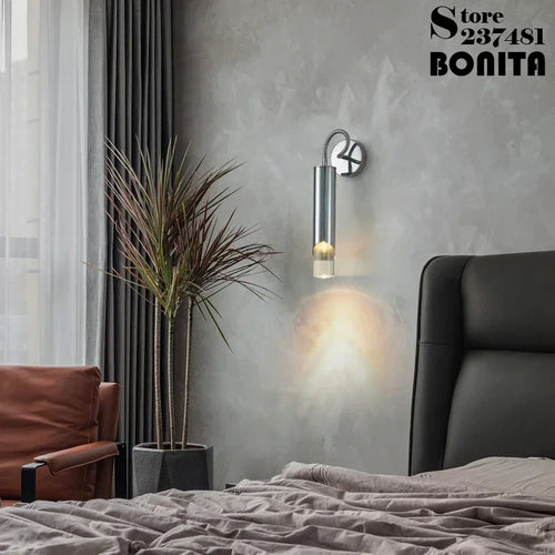 applique murale moderne en aluminium minimaliste bras pivotant design chic