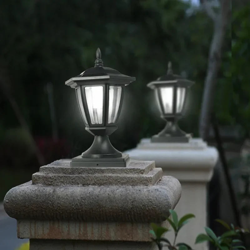 lampe solaire extérieure pour décoration de jardin et clôture - vue 4 sur 8