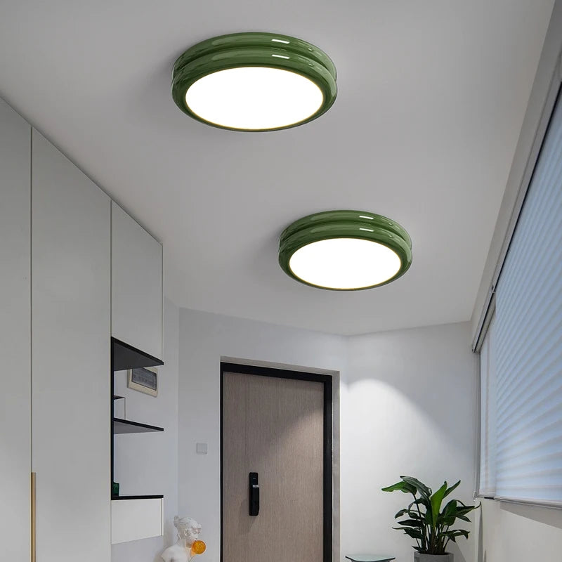Plafond moderne à LEDs lumière plafond lustre lampe couloir allée couloir pour salon chambre salle à manger cuisine