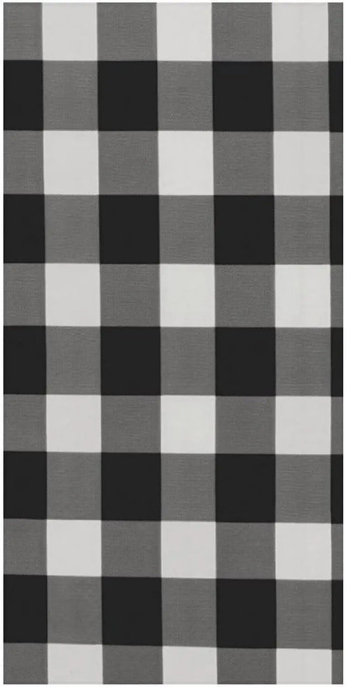Serviette de plage motif carreaux légère anti sable - vue 3 sur 6