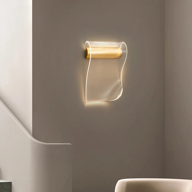 applique luxe led moderne intérieur créatif design - vue 6 sur 8