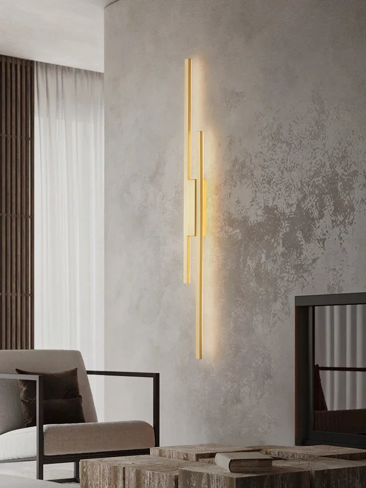 applique murale en cuivre pour décoration moderne et créative - vue 3 sur 12