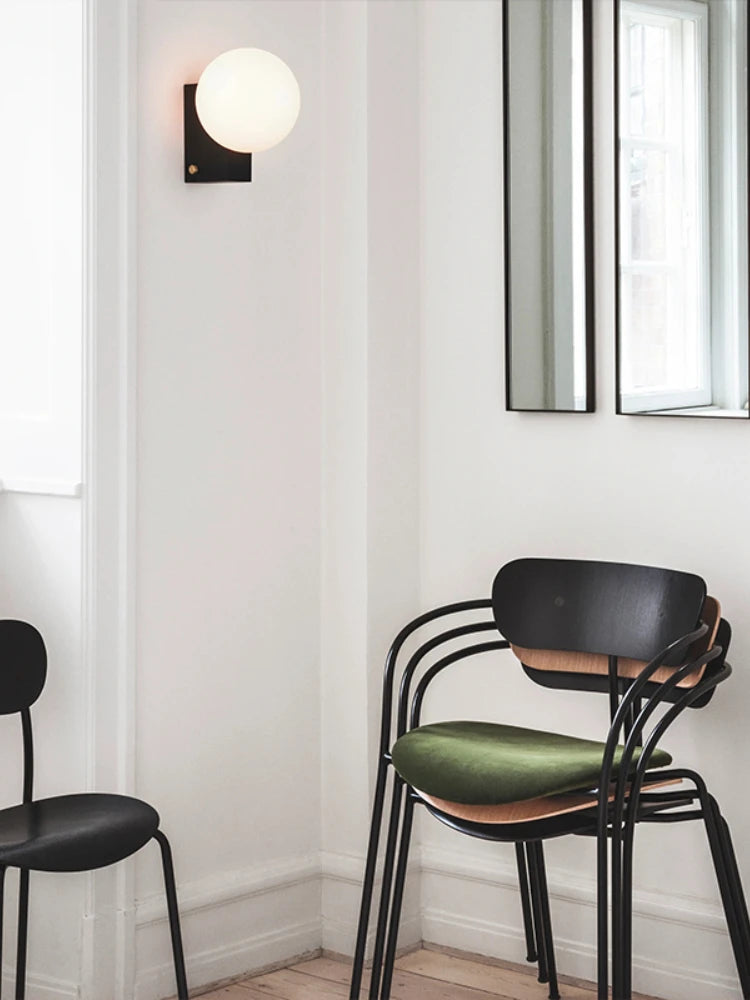 applique murale minimaliste en acier inoxydable pour intérieur moderne - vue 4 sur 10