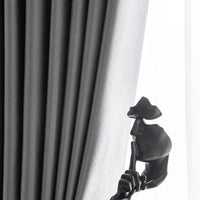 Rideau occultant moderne pour salon et chambre