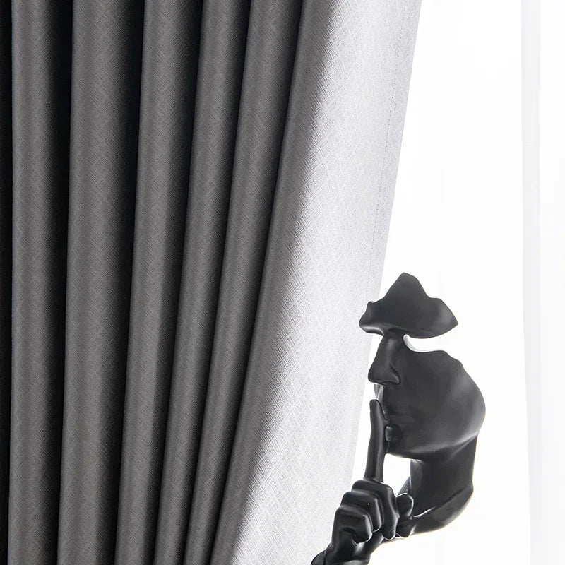 Rideau occultant moderne pour salon et chambre