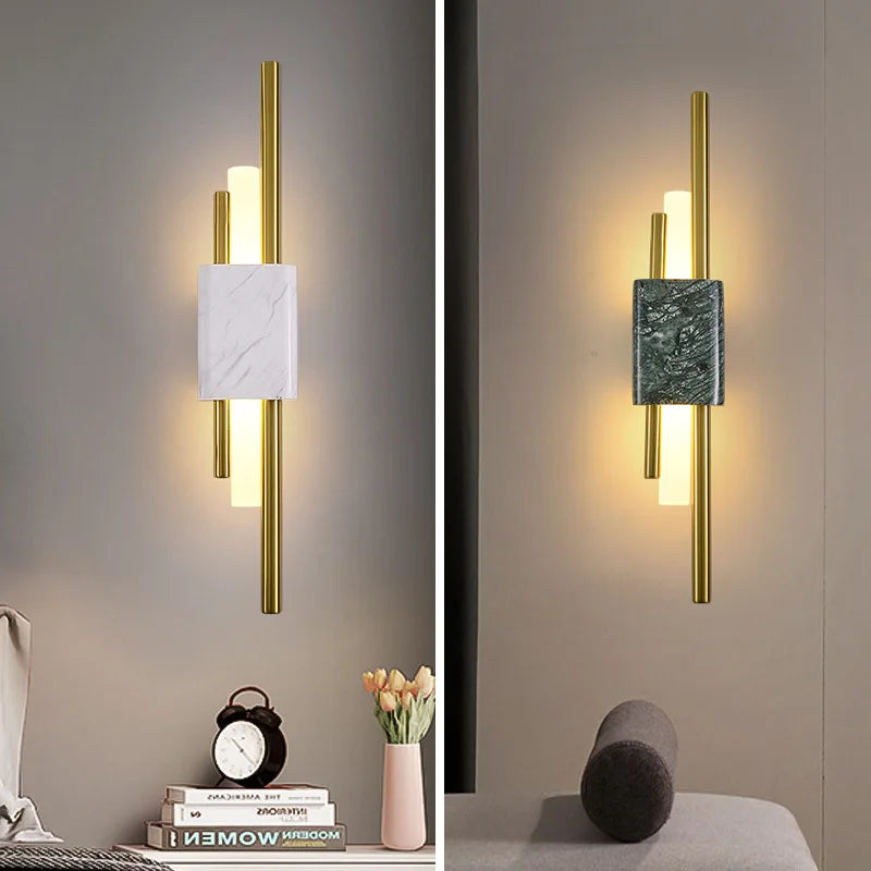 applique murale de luxe en marbre idéale pour hôtels - vue 3 sur 8