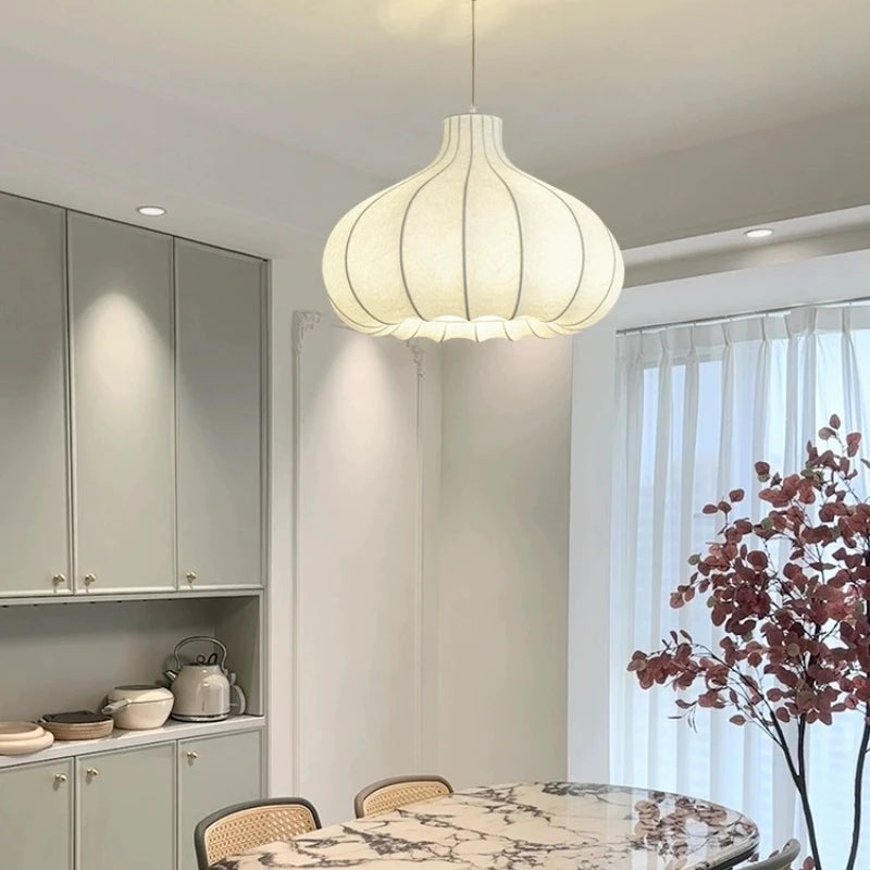 Nordic French chandelier, living room, bedroom, dining table, bar counter, bar, quiet wind lighting fixture - vue 6 sur 8