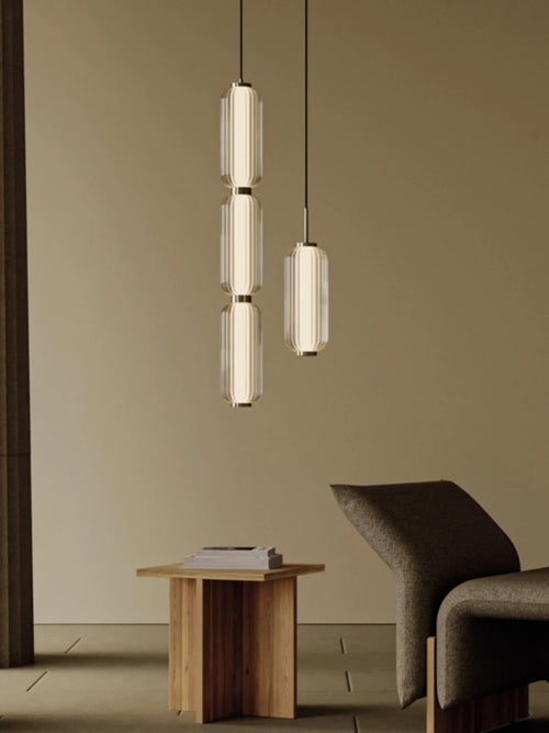 suspension en verre de luxe pour restaurant bar et hôtel