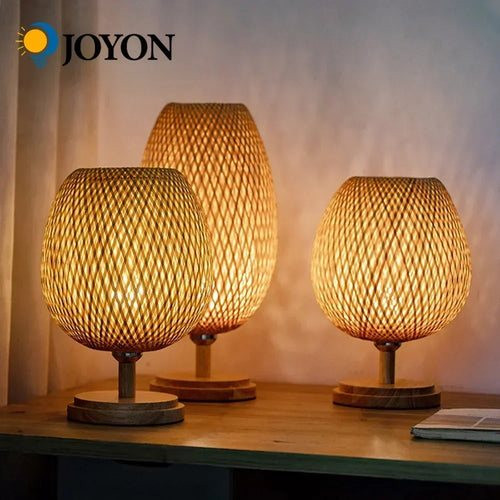 Eye-Caring Bedroom Bedside Night Light Retro Desk Lamp Reading Light Home Decor, Unique Handicraft House Warmging Gift - vue 3 sur 8