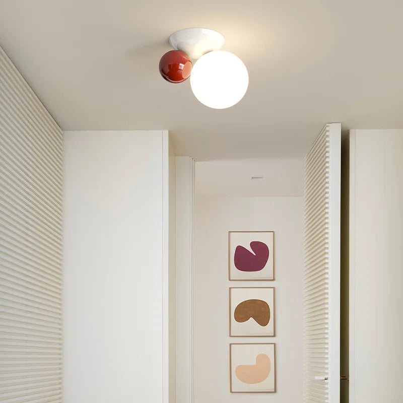 lampe de chevet simple pour hôtel et escalier plafonnier - vue 5 sur 9