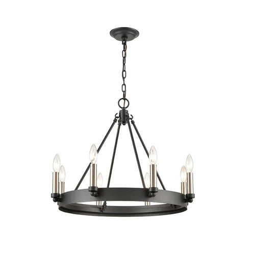 Industrial Vintage Chandelier Retro Wrought Iron Antique Pendant Lights For Kitchen Bedroom Living Room Indoor Led Lighting - vue 2 sur 7