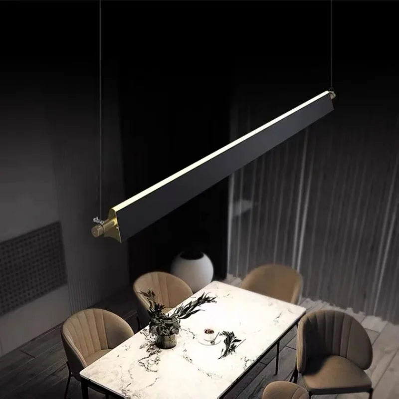 suspension moderne à led pour décoration intérieure élégante - vue 3 sur 9