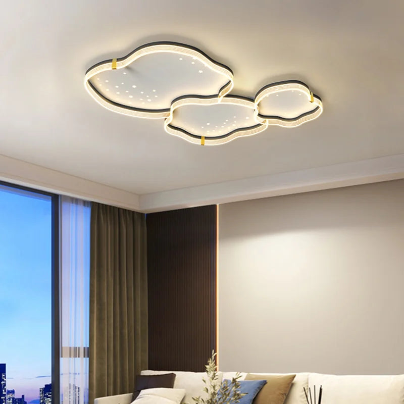 plafonnier led moderne élégant pour décoration intérieure raffinée