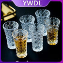 Ensemble 6 verres dégustation café alcool design minimaliste