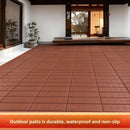 Dalles terrasse clipsables bois composite antidérapantes 11 pièces