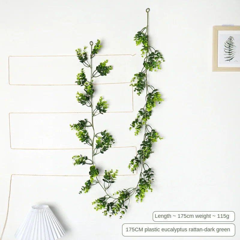 guirlande eucalyptus artificielle pour décoration de mariage et jardin
