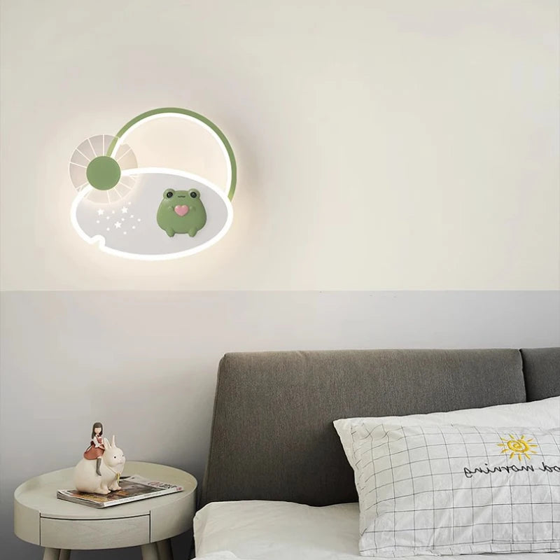 lampe de chevet mignonne pour chambre de princesse avec nœud rose - vue 4 sur 12