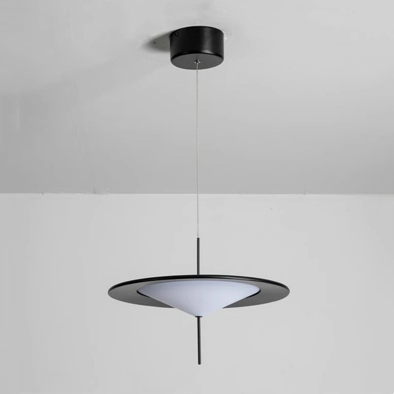 suspension design artistique acrylique réglable - vue 6 sur 8