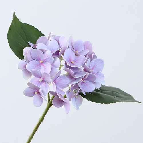 branche d'hortensia artificielle bouquet de fleurs décoratif - vue 13 sur 14