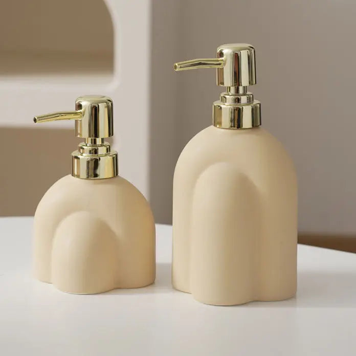 distributeur de savon en céramique pour shampoing et eau portable - vue 4 sur 21
