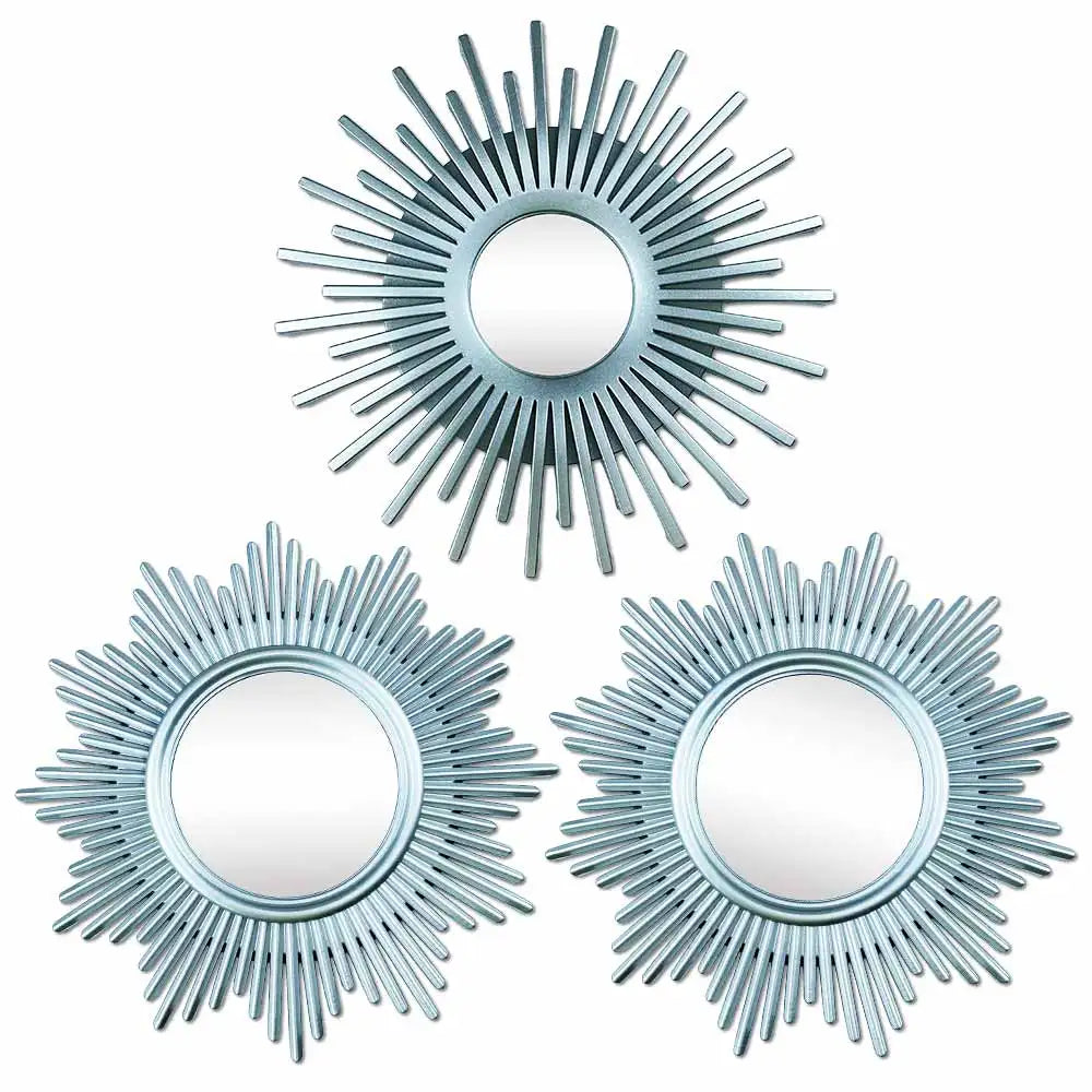 miroir soleil décoratif mural vintage boho pour décoration intérieure