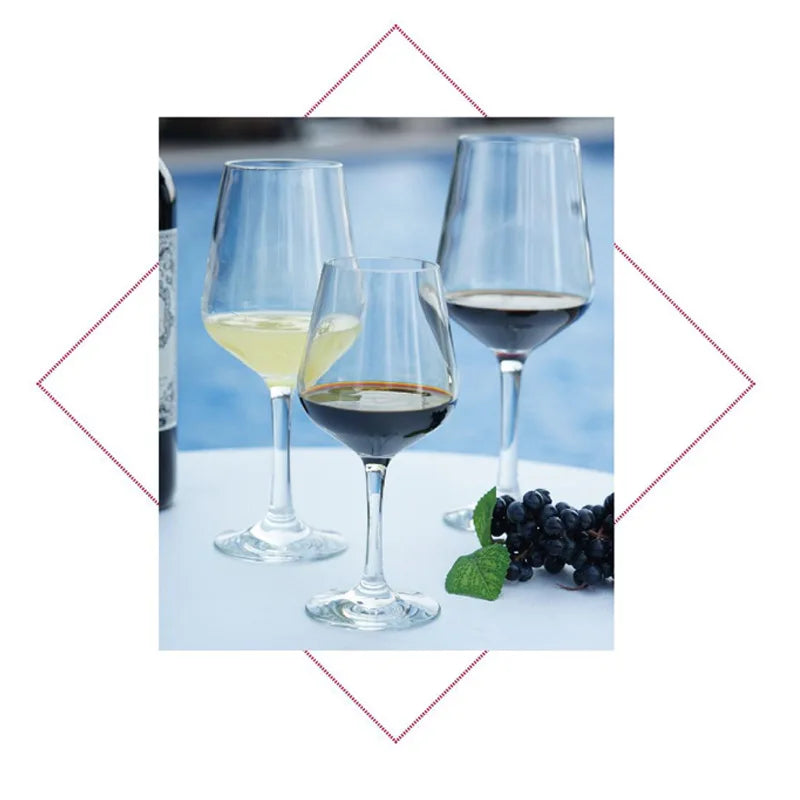 Verres à vin sans pied incassables reutilisables elegants - vue 3 sur 7