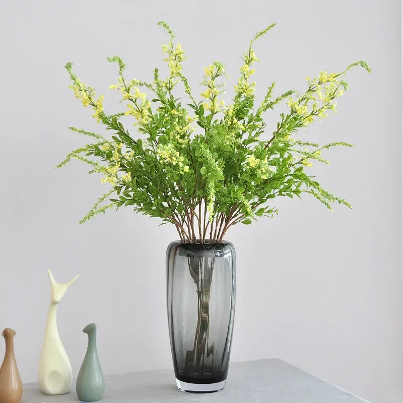 lot de 4 fleurs artificielles pour décoration de mariage et hôtel