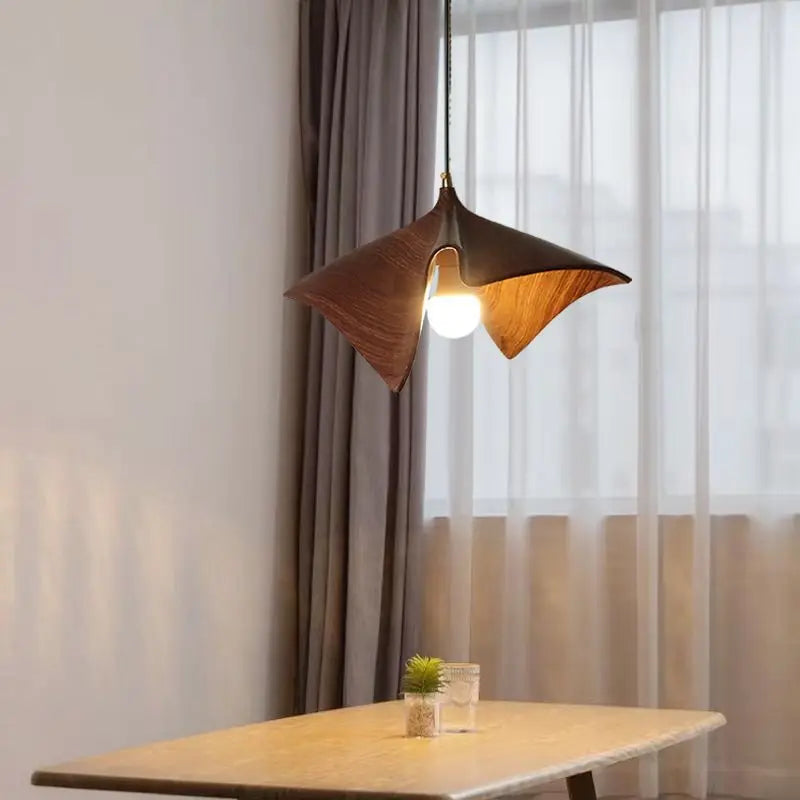 lustre nordique wabi-sabi design rétro pour espaces modernes - vue 5 sur 9