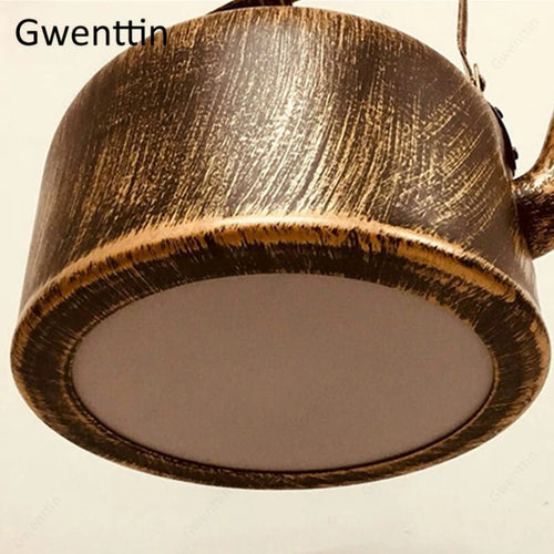 suspension en fer design moderne pour décoration industrielle - vue 7 sur 12