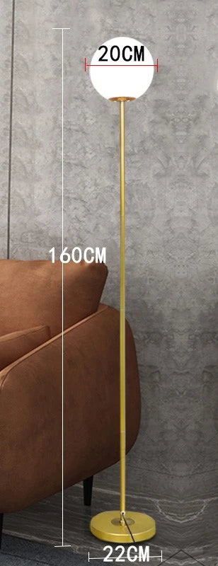 lampe de sol led nordique design créatif pour intérieur - vue 14 sur 14