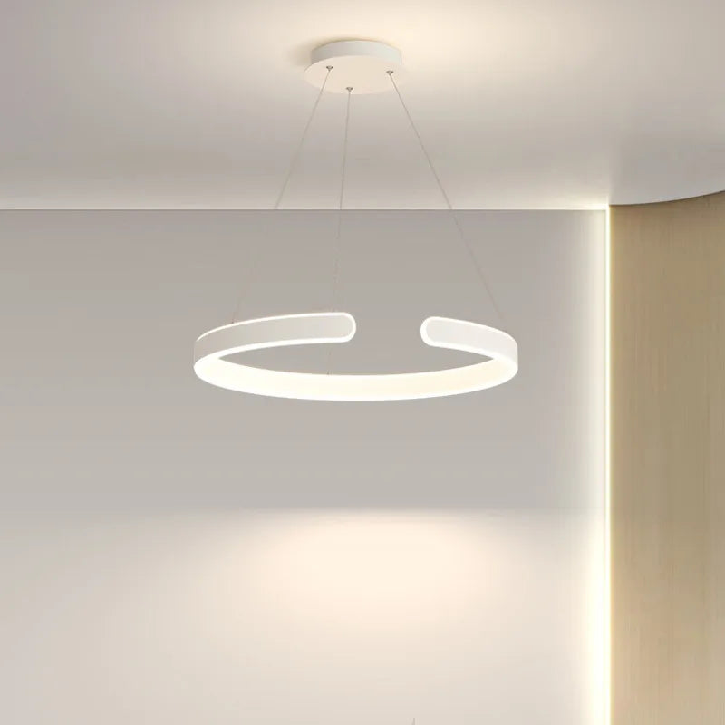 lustre scandinave moderne pour éclairage intérieur élégant - vue 4 sur 6