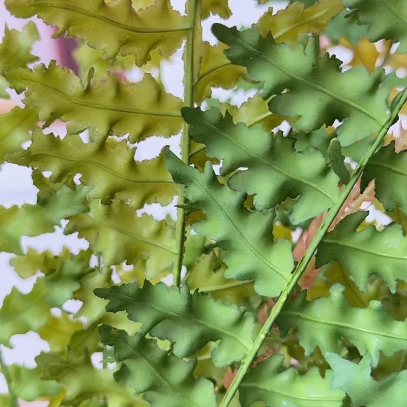 feuilles de fougère artificielles pour décoration festive 14 pièces - vue 3 sur 6